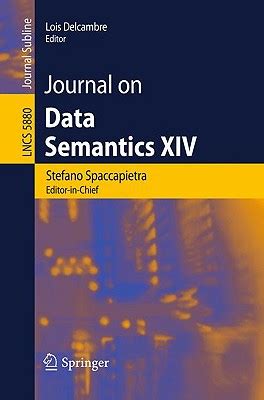 Journal on Data Semantics XIV PDF