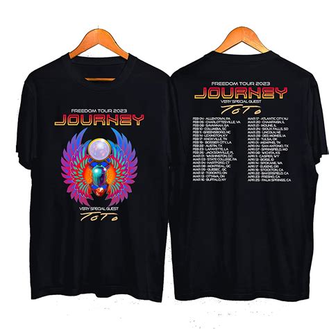 Journey Concert Shirt: A Timeless Keepsake of a Legendary Night