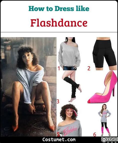 Journey into the Origins of the Flashdance Costume