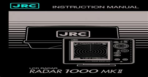 Jrc Radar 1000 User Manual Ebook Reader