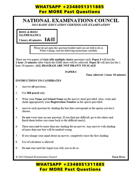 Jsce 2014 Neco Answers For Jss3 Stude PDF