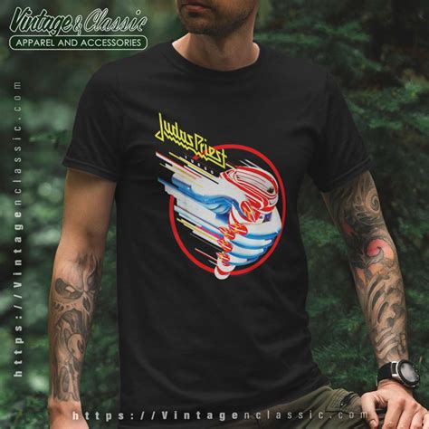 Judas Priest Turbo Shirt: Unleash the Power of Electric Blue