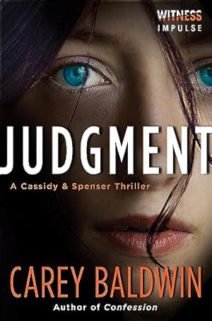 Judgment A Cassidy and Spenser Thriller Cassidy and Spenser Thrillers Reader