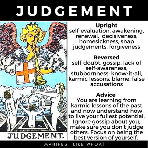 Judgment Card Meaning in Tarot & Playing Cards