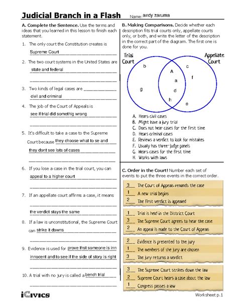 Judicial Branch Guided Questions With Answers Epub