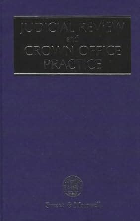 Judicial Review and Crown Office Practice Epub