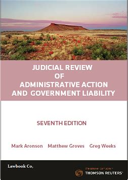 Judicial Review of Administrative Action. Third Edition Ebook PDF