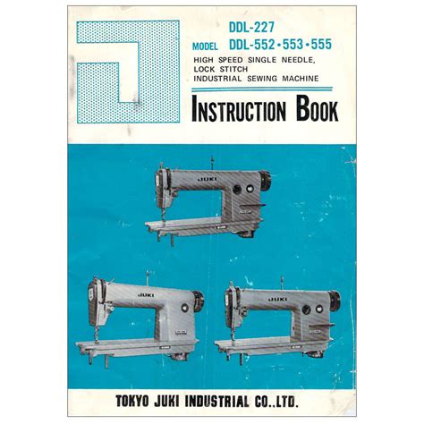 Juki Ddl 555 Sewing Machine Manuals Ebook Ebook PDF