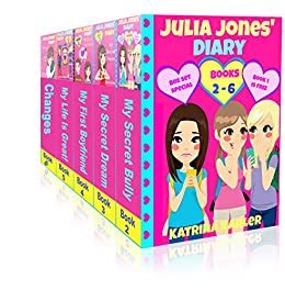 Julia Jones Diary Boxed Set Books 2 to 6 Book 1 is Free Books for Girls 9 12