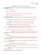 Julius Caesar Act 2 Scene Study Guide Answers Reader