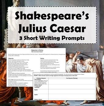 Julius Caesar Short Answer Questions Reader