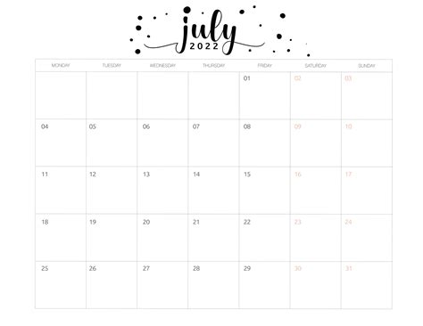 July Calendar 2022: A Complete Guide to the Month