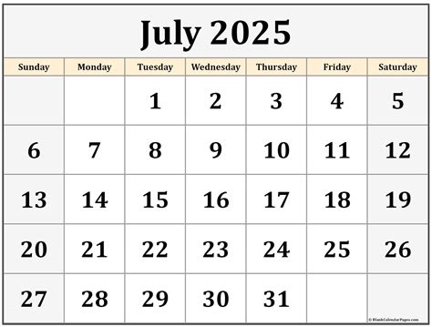 July Calendar 2022: Plan Your Month with Ease