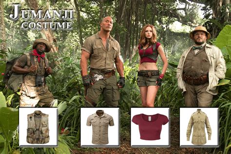 Jumanji Costume: A Guide to Dressing Like Your Favorite Characters