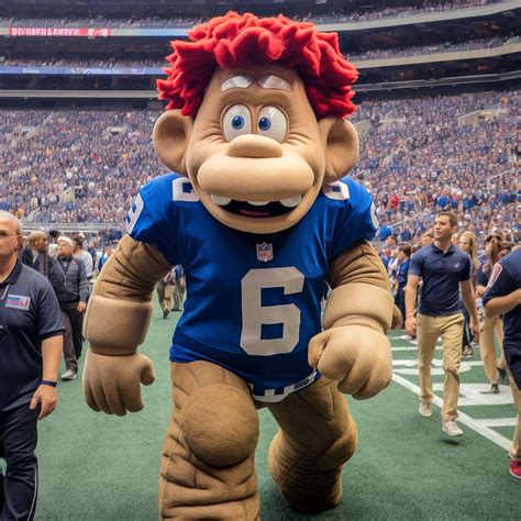 Jumb Around with the New York Giants Mascot, J-Roll!