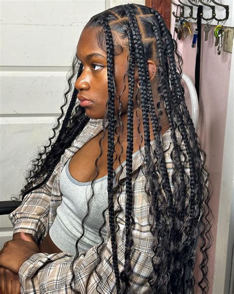 Jumbo/Oversized Braids: