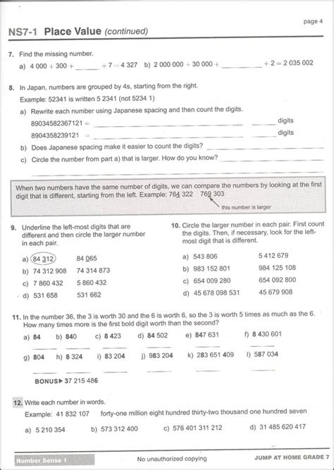 Jump Math Grade 7 Answer Key PDF