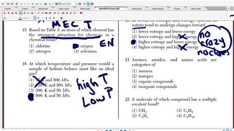 June 22 2011 Chemistry Regents Answer Key PDF