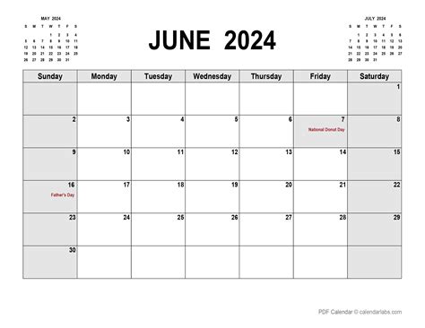June Schedule 2024: A Comprehensive Guide