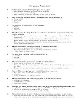 Jungle Study Guide Question And Answers Doc