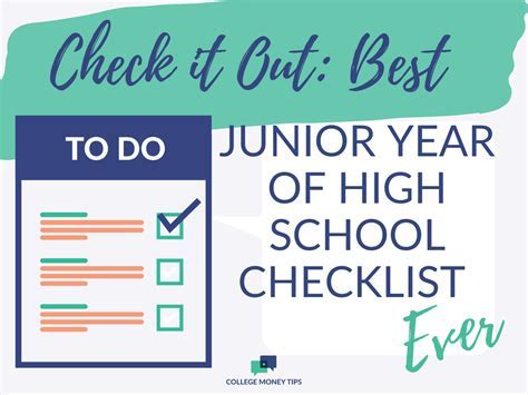 Junior Year Checklist: A Comprehensive Guide to High School Success