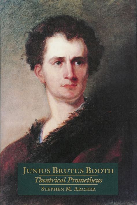 Junius Brutus Booth Theatrical Prometheus Reader