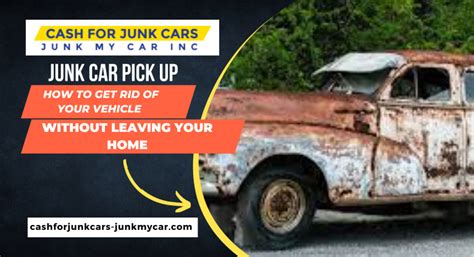 Junk Car Pick Up: 10,000+ Things You Need to Know