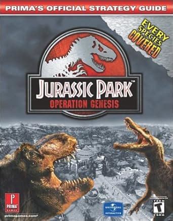 Jurassic Park Operation Genesis Prima s Official Strategy Guide Doc