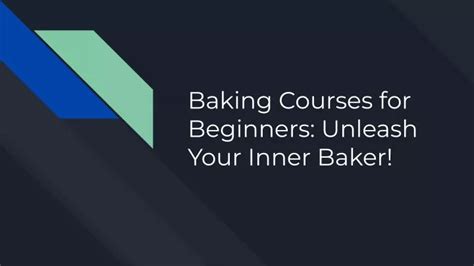 JusBaking Baking Class: Unleash Your Inner Baker