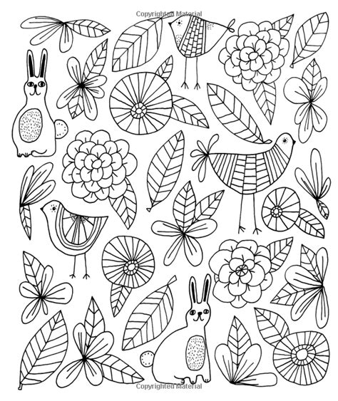 Just Add Color Flora and Fauna 30 Original Illustrations to Color Customize and Hang Bonus Plus 4 Full-Color Images by Lisa Congdon Ready to Display Doc