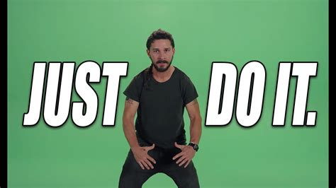 Just Do It: Shia LaBeouf's Unconventional Journey to Self-Improvement