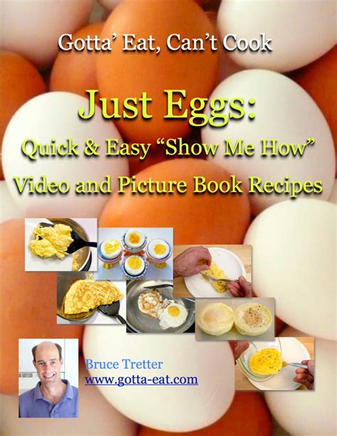 Just Eggs Quick and Easy Show Me How Video and Picture Book Recipes Reader