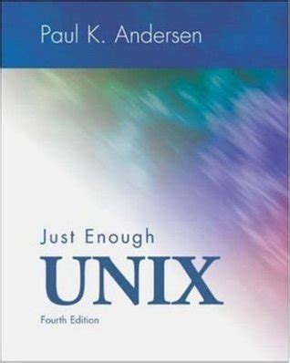 Just Enough Unix PDF