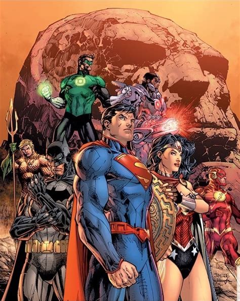 Justice League 1 Main Jim Lee Cover Doc