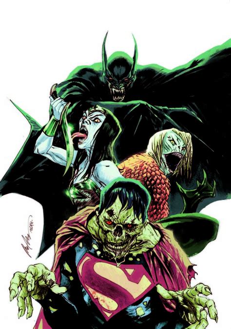 Justice League 45 Monsters Variant Cover Reader