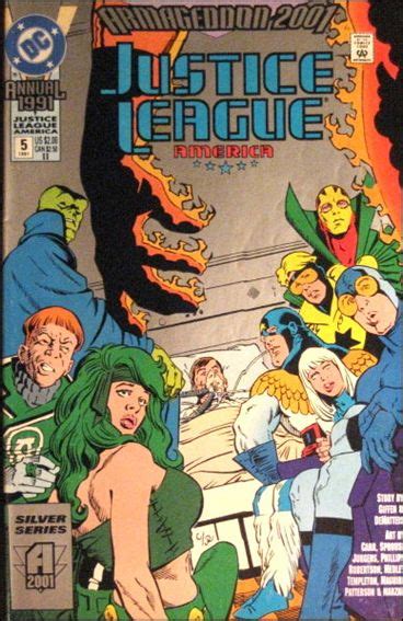 Justice League America Annual 5 1991 Tomorrow s League Today Reader