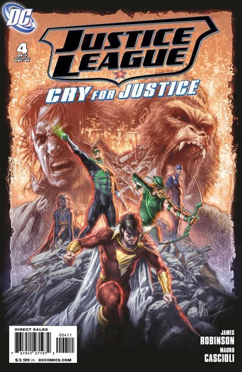 Justice League Cry for Justice 4 Reader