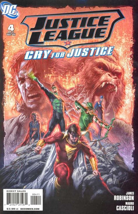 Justice League Cry for Justice 4 Reader