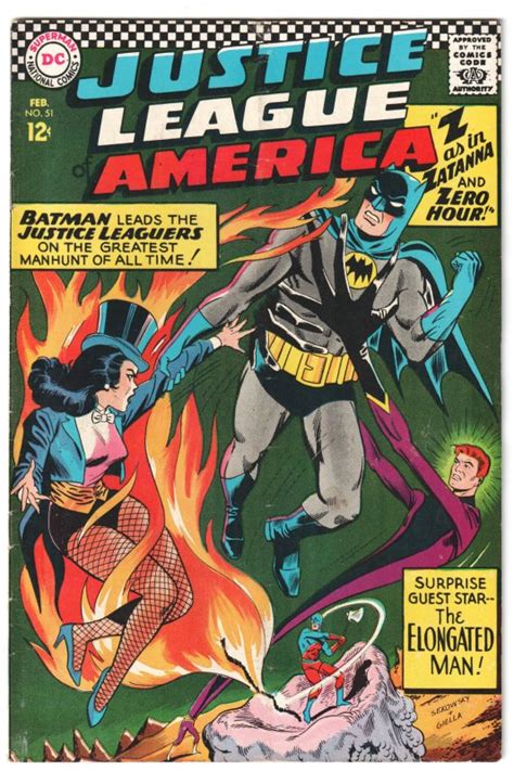 Justice League Of America DC comic 51 February 1967 Kindle Editon