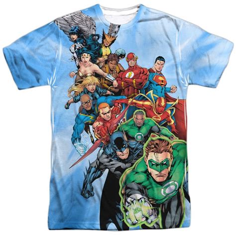 Justice League of America T-Shirts: Powering Up Your Heroism