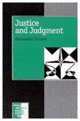 Justice and Judgement The Rise and the Prospect of the Judgement Model in Contemporary Political Ph Doc