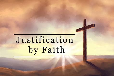 Justification by Faith Alone Doc