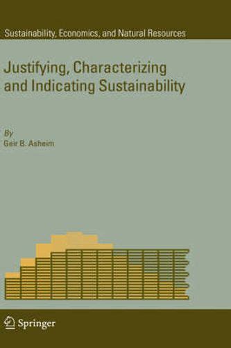 Justifying, Characterizing and Indicating Sustainability Doc