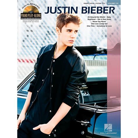 Justin Bieber Piano Play-Along Volume 110 Book CD Hal Leonard Play-along Epub
