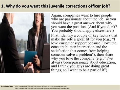Juvenile Correctional Officer Interview Questions And Answers Reader