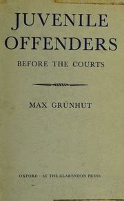 Juvenile Offenders Before the Courts Epub