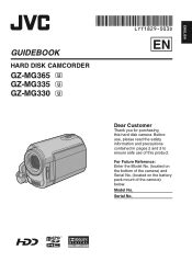 Jvc Everio Gz Mg330 Instruction Manual PDF Doc