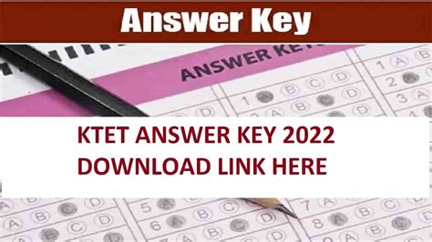 K Tet Answer Key Doc