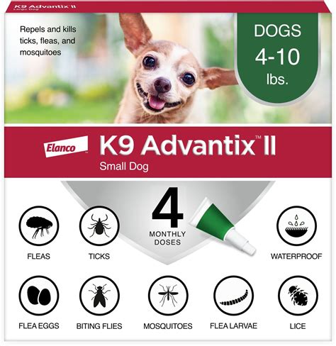 K9 Advantix II: The Ultimate Pest Protection Solution for Small Dogs