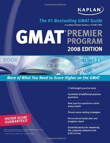 KAPLAN GMAT 2000-2001 WITH CD-ROM Kaplan GMAT Premier Program w CD Doc